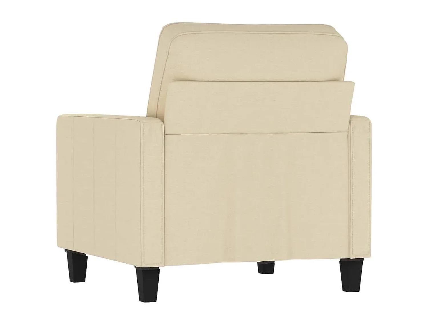 New Poltrona 60 cm tecido cor PT941274 Creme