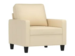 New Poltrona 60 cm tecido cor PT941274 Creme