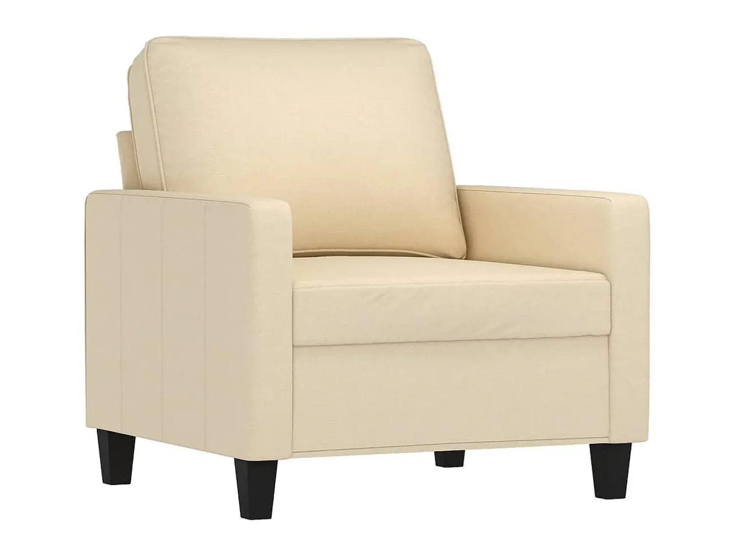 New Poltrona 60 cm tecido cor PT941274 Creme
