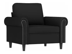 New Poltrona 60 cm veludo PT654375 Preto