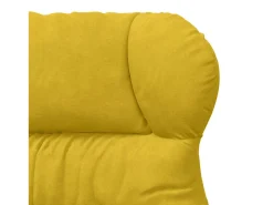 Best vidaxl poltrona 69 x 74 x 93 cm Veludo Amarelo