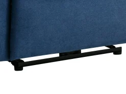 Poltrona|Vente-unique Poltrona articulada elétrica em tecido BUROLO Azul