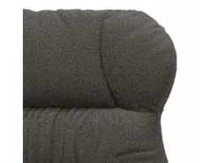 vidaxl poltrona Cinza Escuro 69 x 74 x 93 cm Tecido Sherpa^ Poltrona
