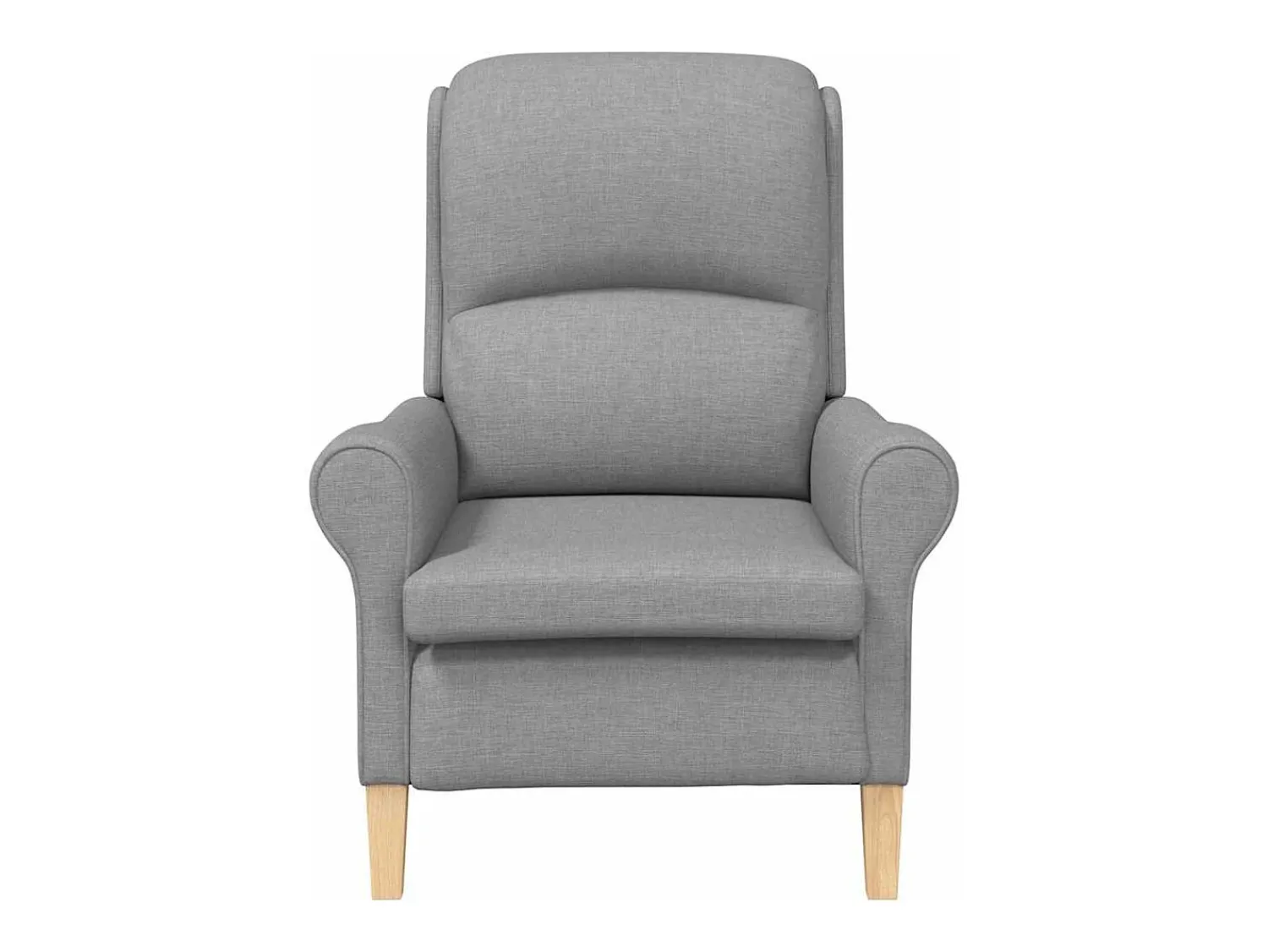 Sale vidaxl poltrona Cinzento-claro 76 x 94 x 102 cm tecido Cinzento claro