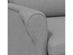 Sale vidaxl poltrona Cinzento-claro 76 x 94 x 102 cm tecido Cinzento claro