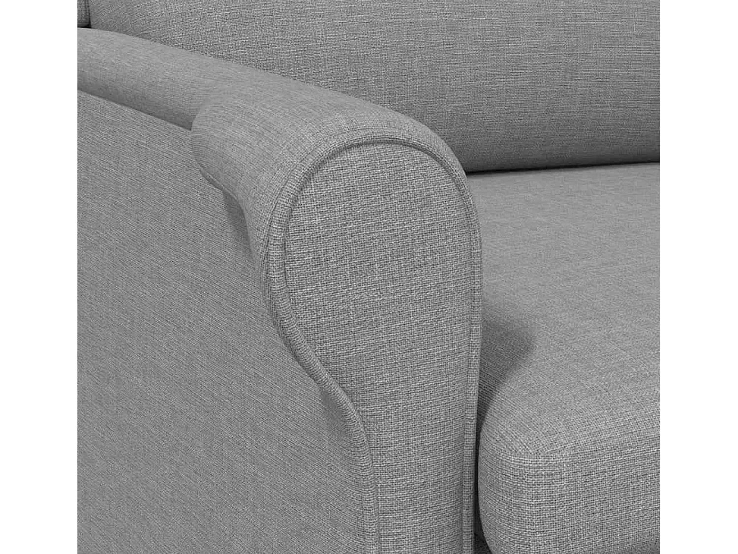 Sale vidaxl poltrona Cinzento-claro 76 x 94 x 102 cm tecido Cinzento claro