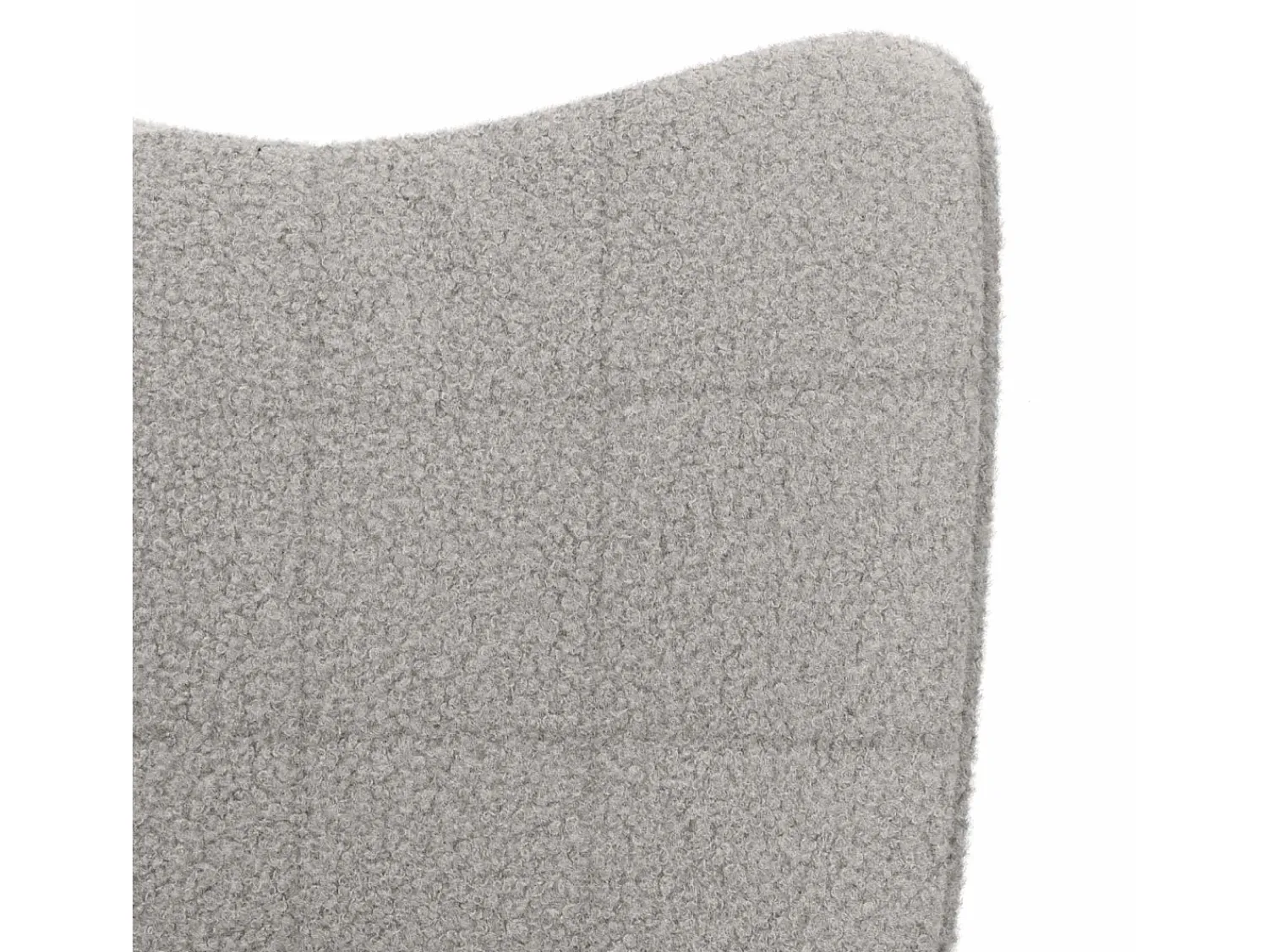 vidaxl poltrona Cinzento-claro 62 x 67 x 95,5 cm Tecido Sherpa^ Poltrona