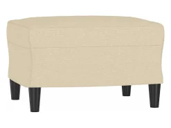 Poltrona| Poltrona com apoio de pés 60 cm tecido cor PT911298 Creme