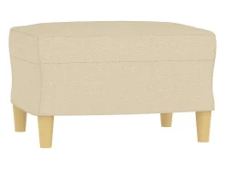 Poltrona com apoio de pés 60 cm tecido cor PT518704^ Poltrona