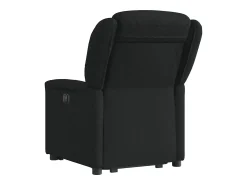 Sale Poltrona Confortável | Poltrona reclinável elevatória tecido SHL555965 Preto