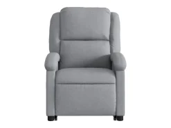 Poltrona* Poltrona Confortável | Poltrona reclinável elevatória elétrica tecido -claro SHL45813 Cinzento