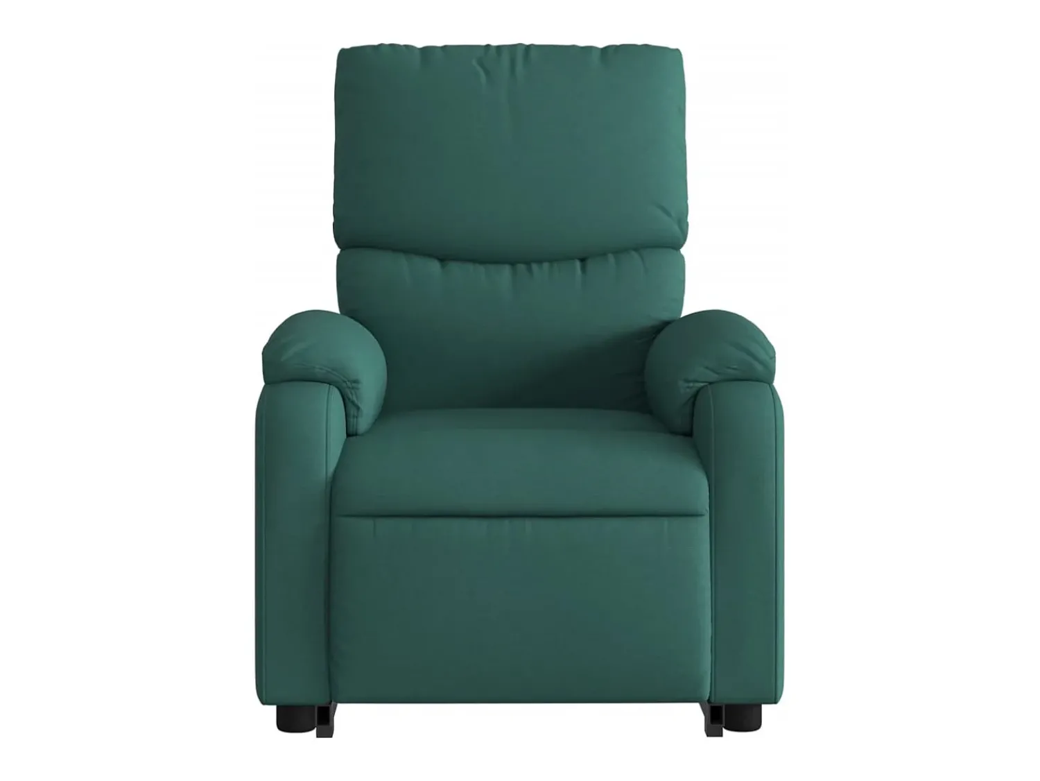 Poltrona Confortável | Poltrona reclinável elevatória tecido verde-escuro SHL327375^ Poltrona