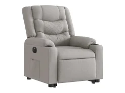Poltrona| Poltrona Confortável | Poltrona reclinável elevatória elétrica tecido -nublado SHL795602 Cinzento