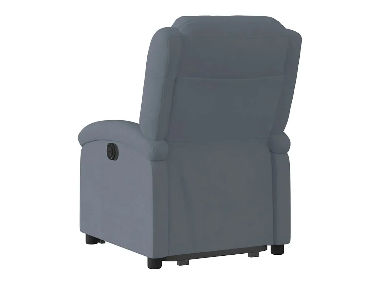 Poltrona* Poltrona Confortável | Poltrona reclinável elevatória elétrica veludo -escuro SHL456423 Cinzento