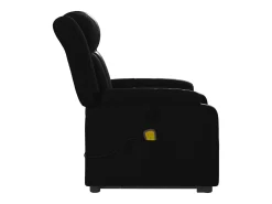 Poltrona Confortável | Poltrona reclinável elevatória elétrica couro artificial SHL730739^ Poltrona