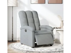 Poltrona* Poltrona Confortável | Poltrona reclinável elétrica tecido -claro SHL952307 Cinzento