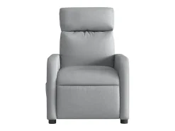 Poltrona* Poltrona Confortável | Poltrona reclinável elétrica tecido -claro SHL105739 Cinzento