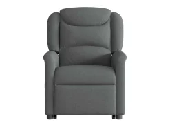Poltrona* Poltrona Confortável | Poltrona reclinável elevatória elétrica tecido cinzento-escuro SHL289777 Cinza antracite