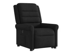 Discount Poltrona Confortável | Poltrona reclinável elevatória tecido SHL280335 Preto