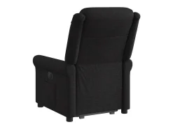 Discount Poltrona Confortável | Poltrona reclinável elevatória tecido SHL280335 Preto