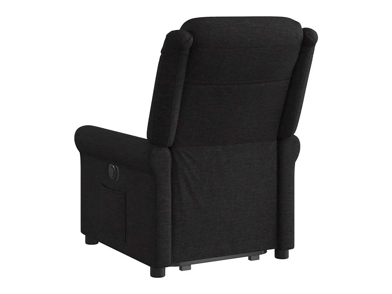 Discount Poltrona Confortável | Poltrona reclinável elevatória tecido SHL280335 Preto