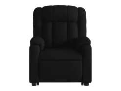 New Poltrona Confortável | Poltrona reclinável elevatória tecido SHL881526 Preto