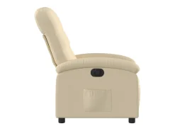 Poltrona Confortável | Poltrona reclinável elétrica tecido cor SHL479140^ Poltrona