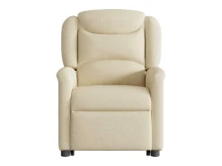 Poltrona* Poltrona Confortável | Poltrona reclinável elevatória tecido cor SHL777170 Creme