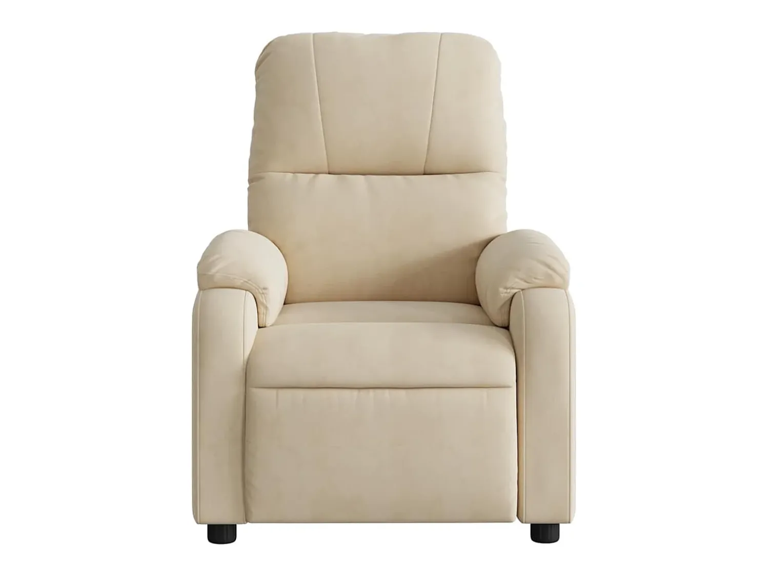 Poltrona* Poltrona Confortável | Poltrona reclinável elétrica tecido de microfibra cor SHL42211 Creme