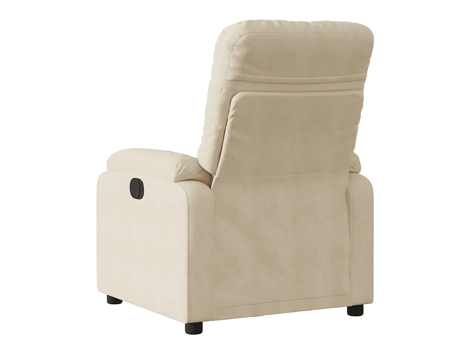 Poltrona* Poltrona Confortável | Poltrona reclinável elétrica tecido de microfibra cor SHL42211 Creme