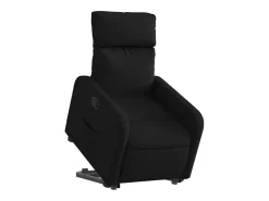 Poltrona* Poltrona Confortável | Poltrona reclinável elevatória tecido SHL848468 Preto