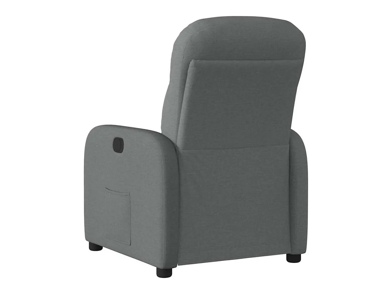Poltrona| Poltrona Confortável | Poltrona reclinável elétrica tecido cinzento-escuro SHL816544 Cinza antracite