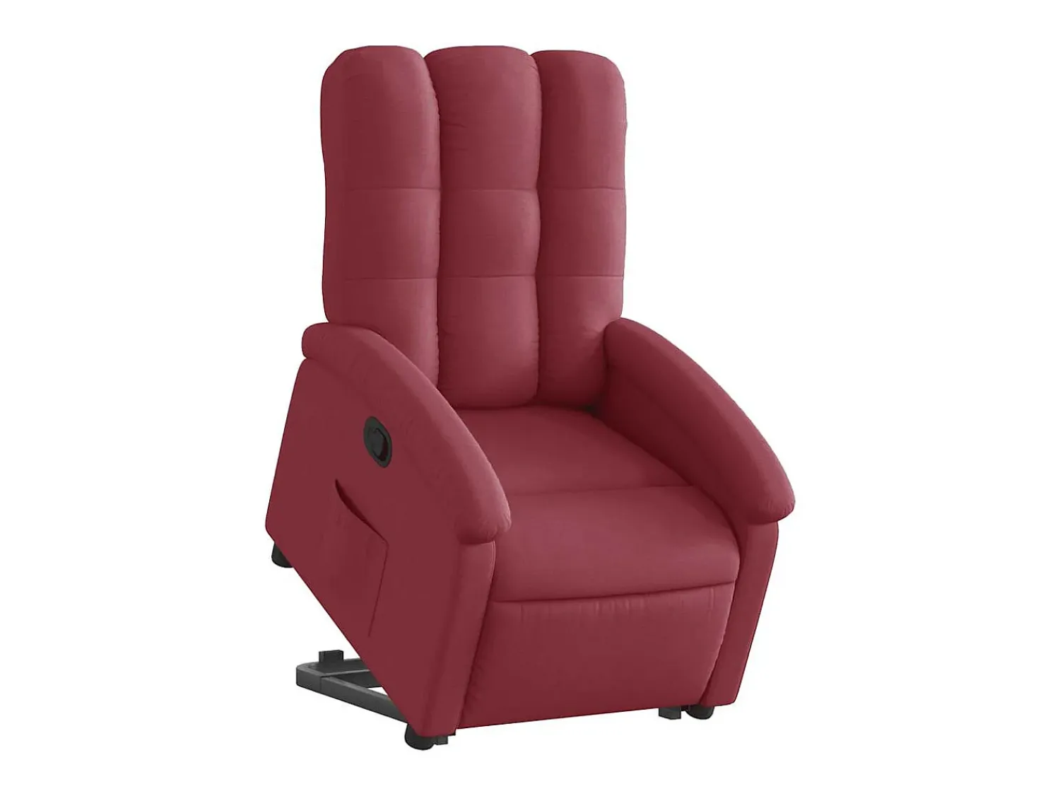 Poltrona* Poltrona Confortável | Poltrona reclinável elevatória tecido tinto SHL504743 Vermelho