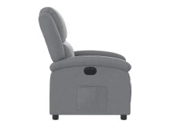 Poltrona* Poltrona Confortável | Poltrona reclinável elétrica tecido -claro SHL252949 Cinzento