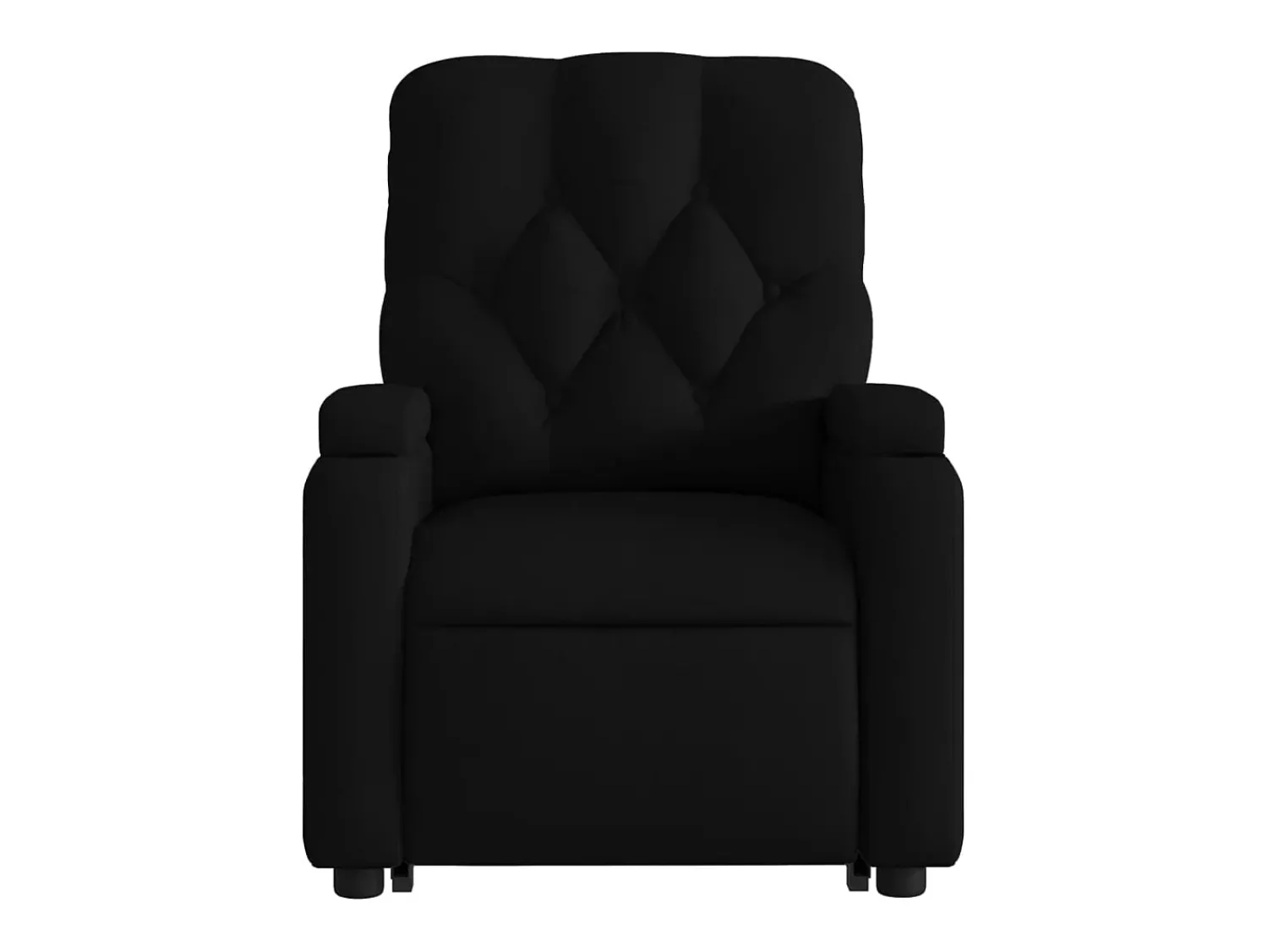 Poltrona* Poltrona Confortável | Poltrona reclinável elevatória elétrica tecido SHL681253 Preto