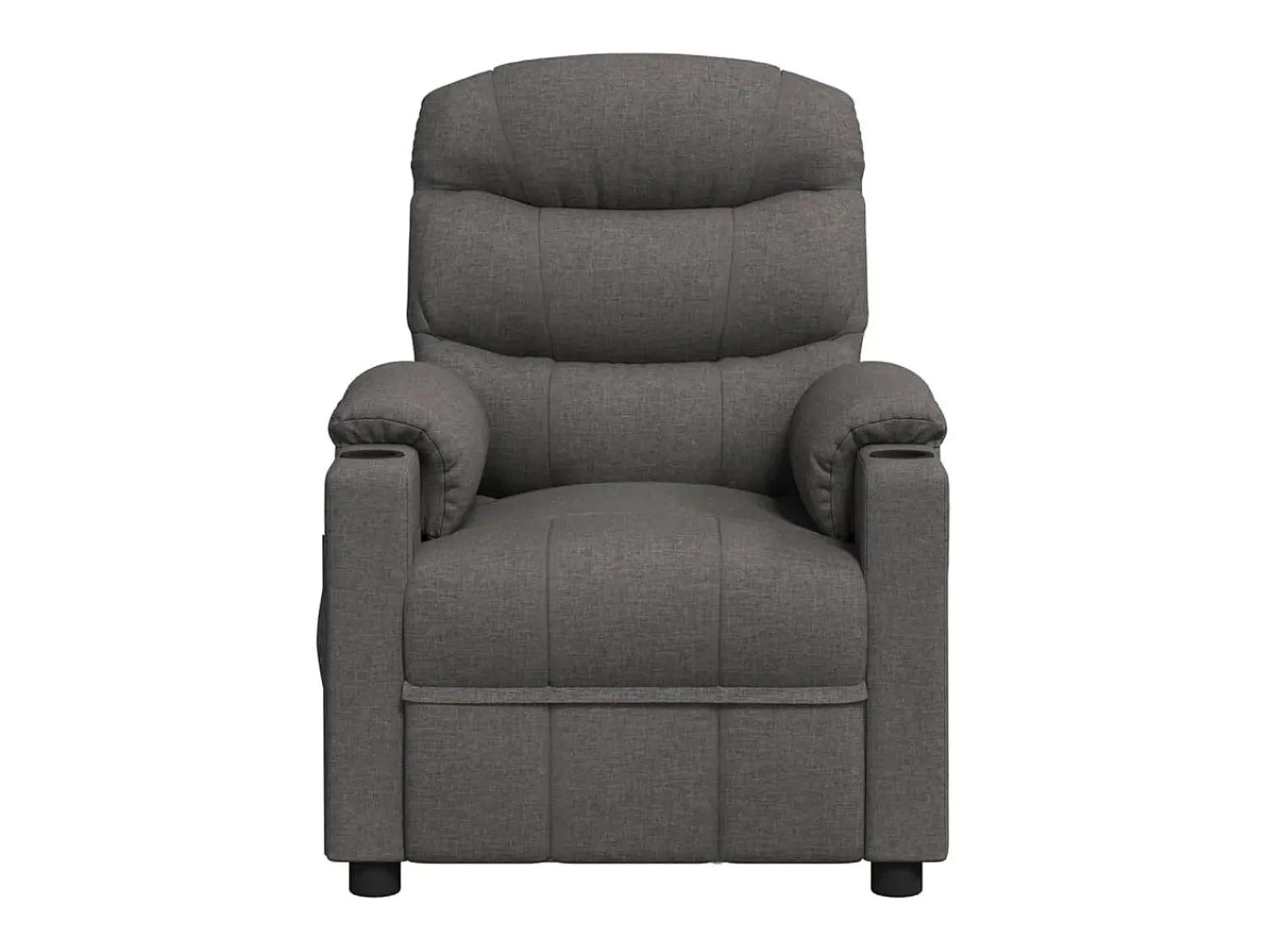 Poltrona Confortável | Poltrona reclinável elétrica tecido cinzento-escuro SHL761105^ Poltrona