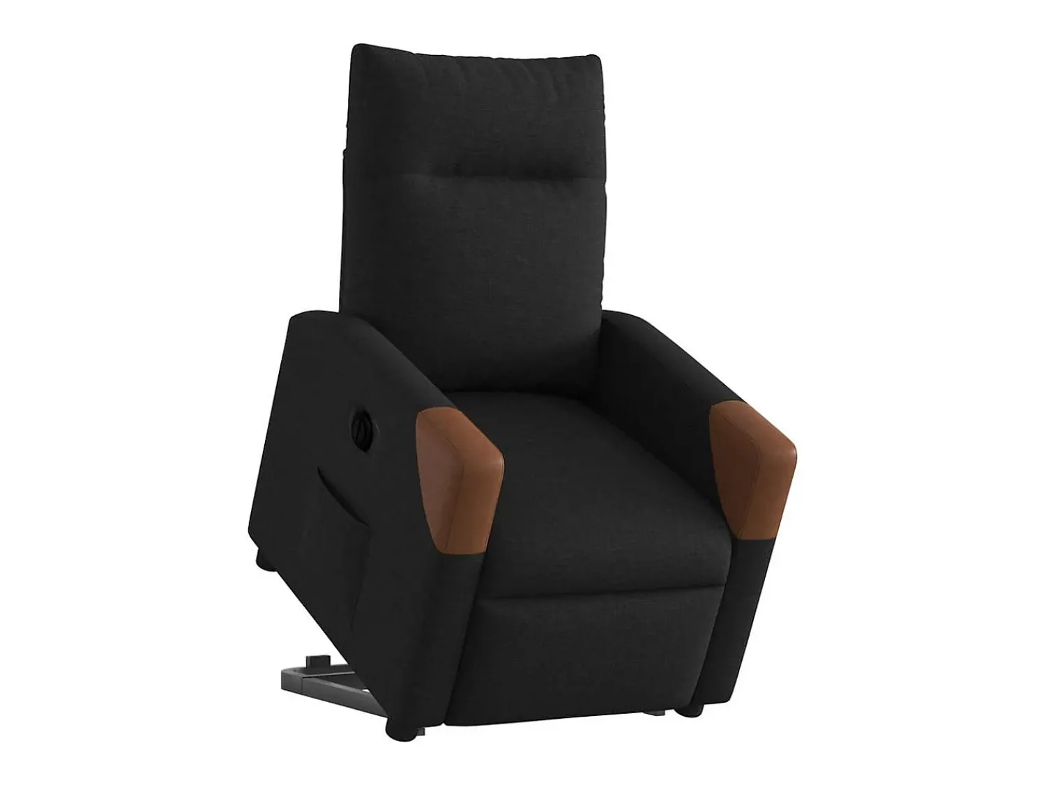 Discount Poltrona Confortável | Poltrona reclinável elevatória elétrica tecido SHL467069 Preto