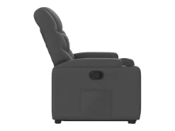 Poltrona Confortável | Poltrona reclinável elevatória tecido cinzento-escuro SHL203295^ Poltrona