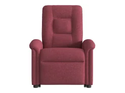 Poltrona| Poltrona Confortável | Poltrona reclinável elevatória tecido tinto SHL934146 Vermelho