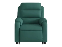 Poltrona| Poltrona Confortável | Poltrona reclinável elevatória de massagens tecido verde-escuro SHL166268 Verde pinho