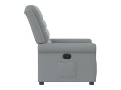 Poltrona* Poltrona Confortável | Poltrona reclinável elétrica tecido -claro SHL338789 Cinzento