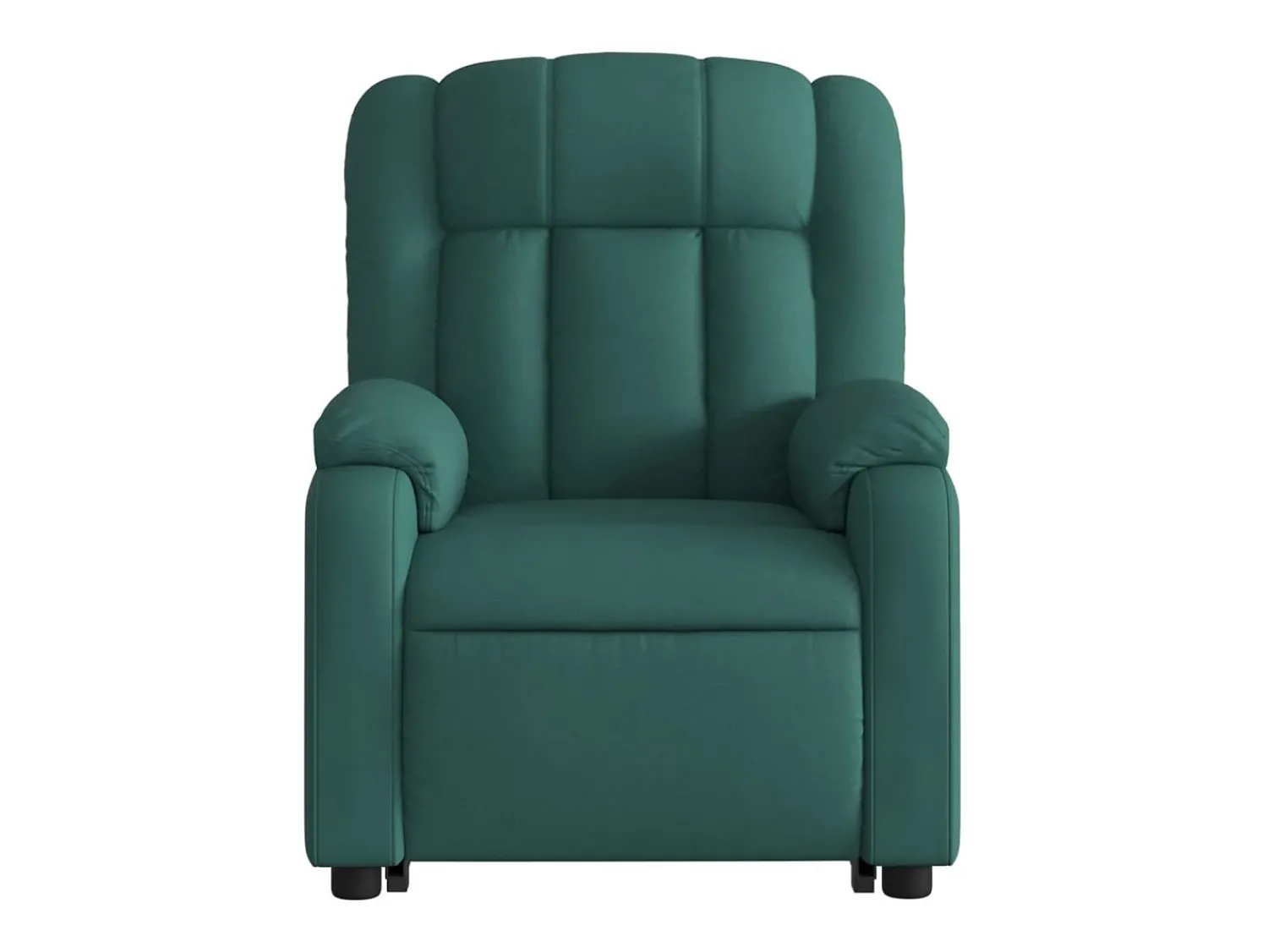 Poltrona| Poltrona Confortável | Poltrona reclinável elevatória tecido verde-escuro SHL493650 Verde pinho