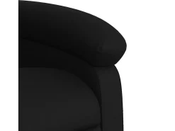 Poltrona| Poltrona Confortável | Poltrona reclinável elevatória couro artificial SHL192890 Preto
