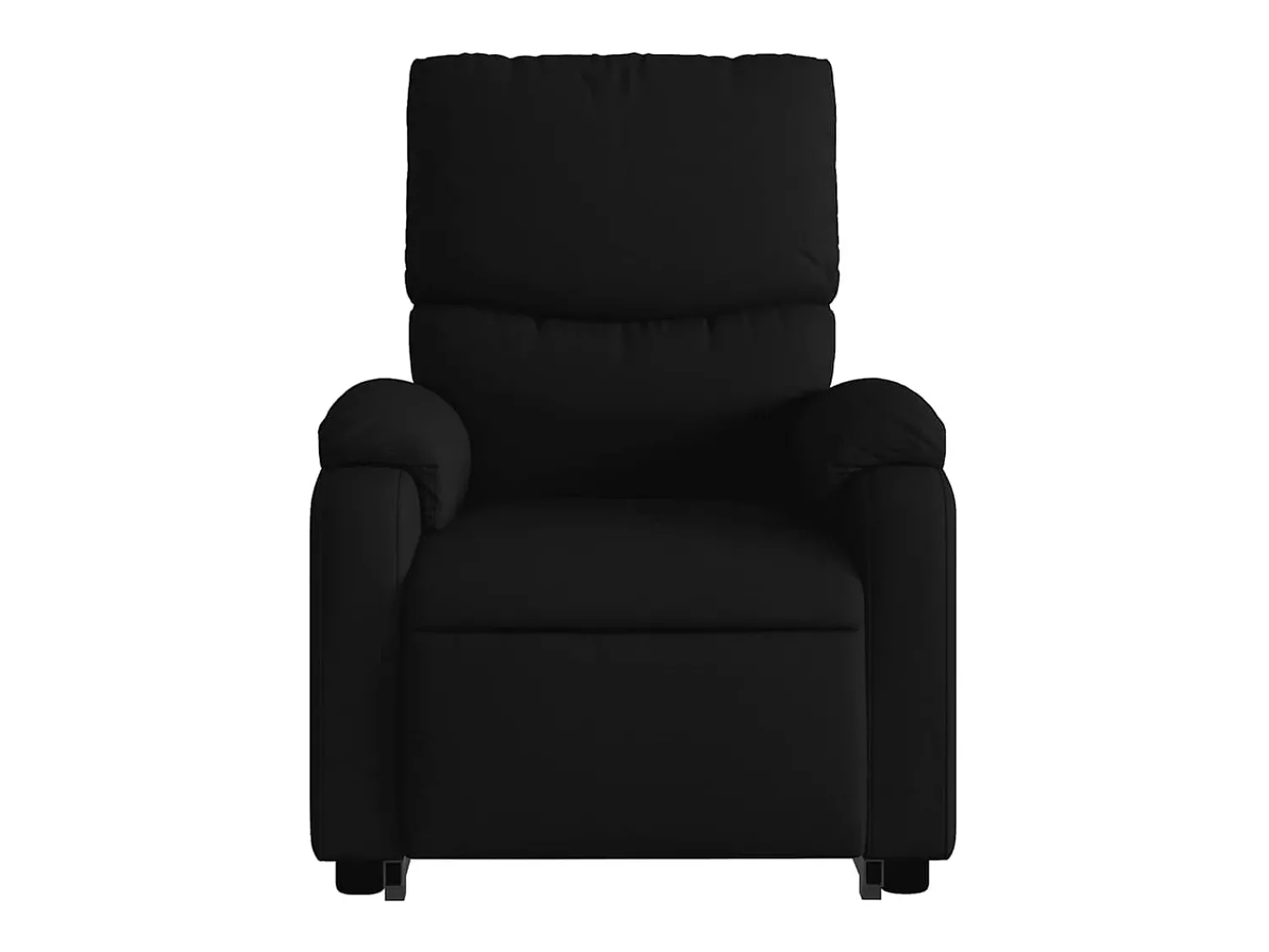Poltrona| Poltrona Confortável | Poltrona reclinável elevatória elétrica tecido SHL695717 Preto
