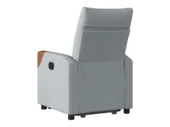 Poltrona| Poltrona Confortável | Poltrona reclinável elevatória tecido -claro SHL681954 Cinzento