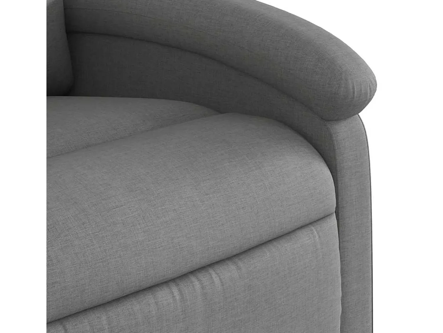 Poltrona Confortável | Poltrona reclinável em tecido cinza escuro SHL941769^ Poltrona