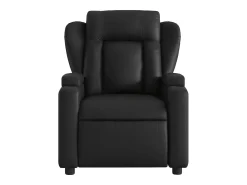Poltrona* Poltrona Confortável | Poltrona reclinável elétrica couro artificial SHL471340 Preto