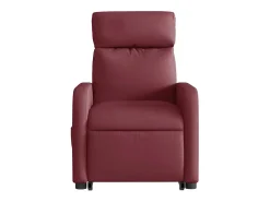 Poltrona* Poltrona Confortável | Poltrona reclinável elevatória tecido tinto SHL180014 Vermelho