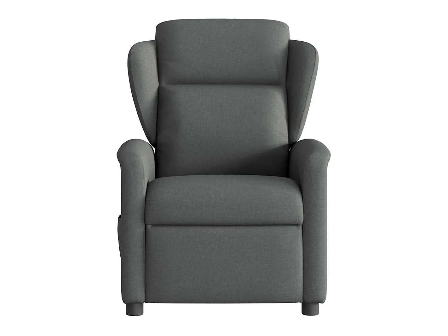 Poltrona* Poltrona Confortável | Poltrona reclinável elétrica tecido cinzento-escuro SHL303709 Cinza antracite