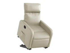 Poltrona Confortável | Poltrona reclinável elevatória couro artificial cor SHL818712^ Poltrona